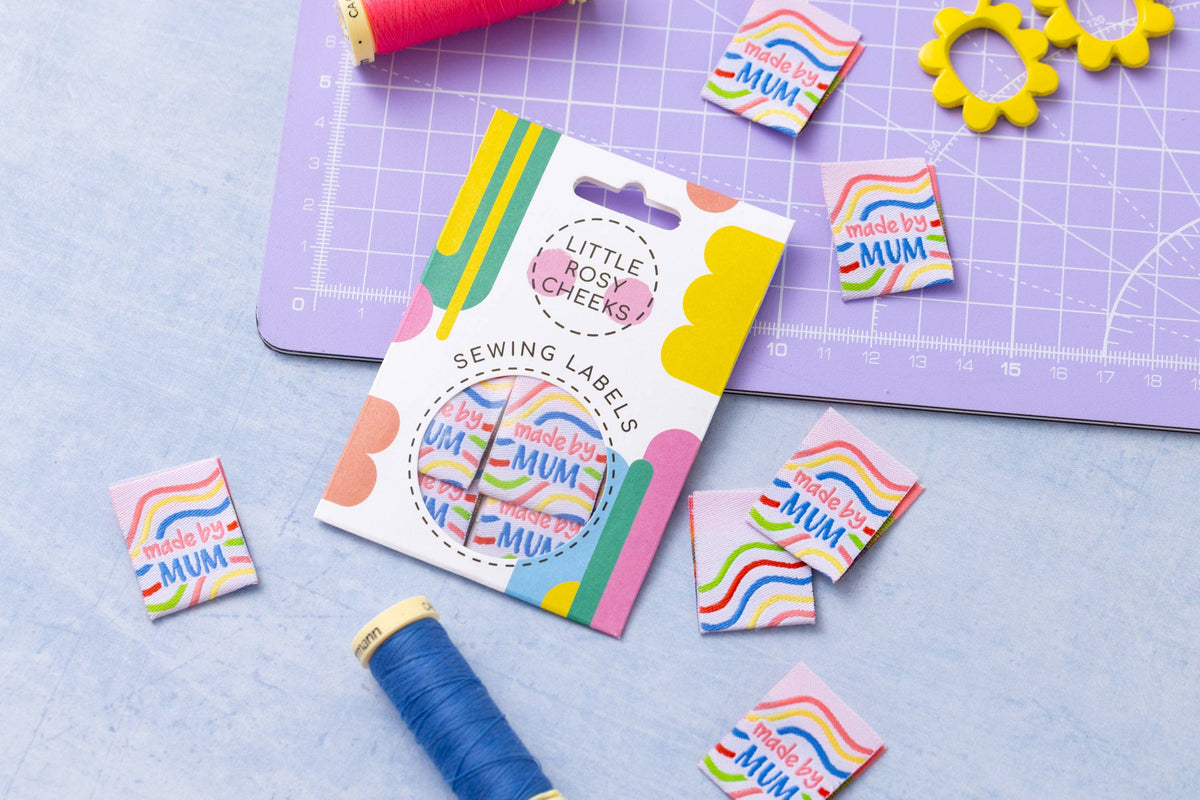 MADE BY MUM - Sewing Labels Tags for Clothes