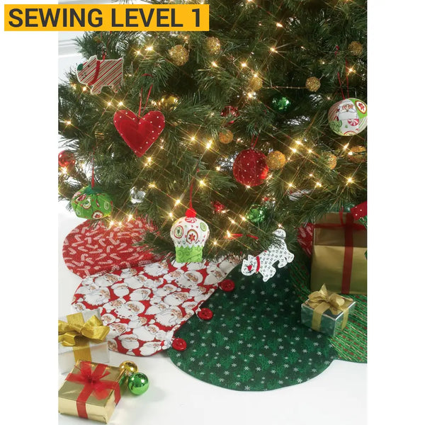 Beginner - Christmas Sewing - Make a Christmas Tree Skirt Level 1