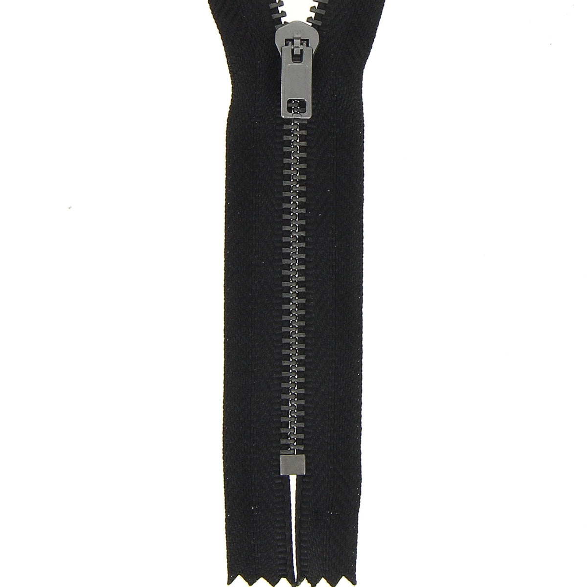 Milward Metal Trouser Zip Closed End 18cm – Black