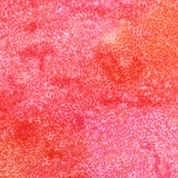 Batik Handcrafted Viscose Dressmaking Fabric - Red Flower