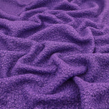 Chunky Boucle Curled Sheep Wool Look - Purple