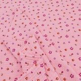 Adelle Printed 100% Cotton Double Gauze Muslin Dressmaking Fabric - Pink Petite Flowers