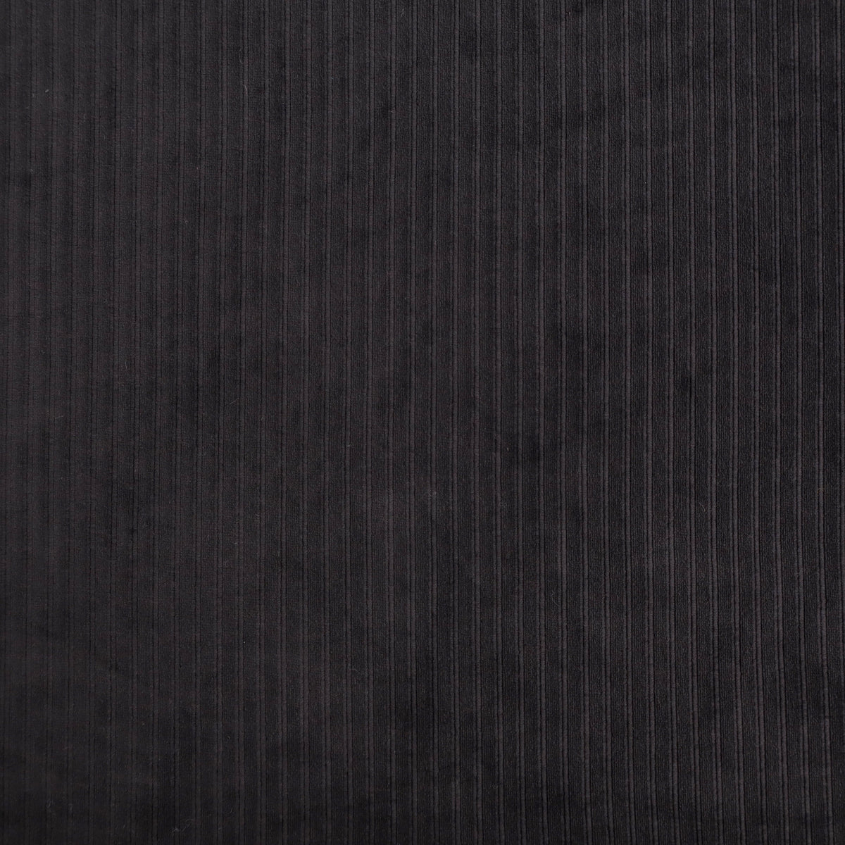 Jersey Corduroy Soft Stretch Knit Dressmaking Fabric - Black