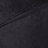 Jersey Corduroy Soft Stretch Knit Dressmaking Fabric - Black