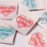 MADE WITH LOVE - Sewing Labels Tags for Clothes