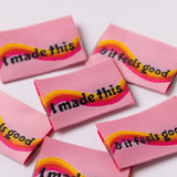 IT FEELS GOOD - Sewing Labels Tags for Clothes