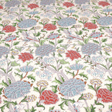 William Morris Panama Fabric | 100% Cotton for Upholstery, Curtains & Crafts - The Cray Paradise Blue