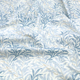 William Morris Panama Fabric | 100% Cotton for Upholstery, Curtains & Crafts - Willow Bough Azure