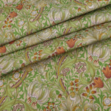 William Morris Outdoor Fabric | Waterproof & UV-Resistant Garden Upholstery Material - Golden Lily Willow
