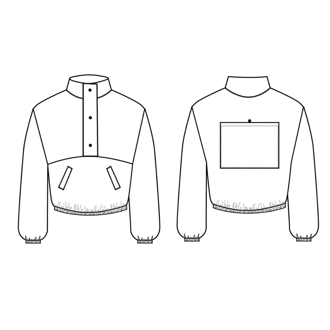 The Pogonip Pullover Sewing Pattern - By Friday Pattern Company