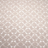 Tara Crochet Effect Cotton Fabric - Chequer