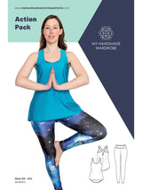 Action Pack Leisurewear Activewear Sewing Pattern - By My Handmade Wardrobe