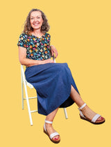 Wrap Skirt Sewing Pattern - By My Handmade Wardrobe