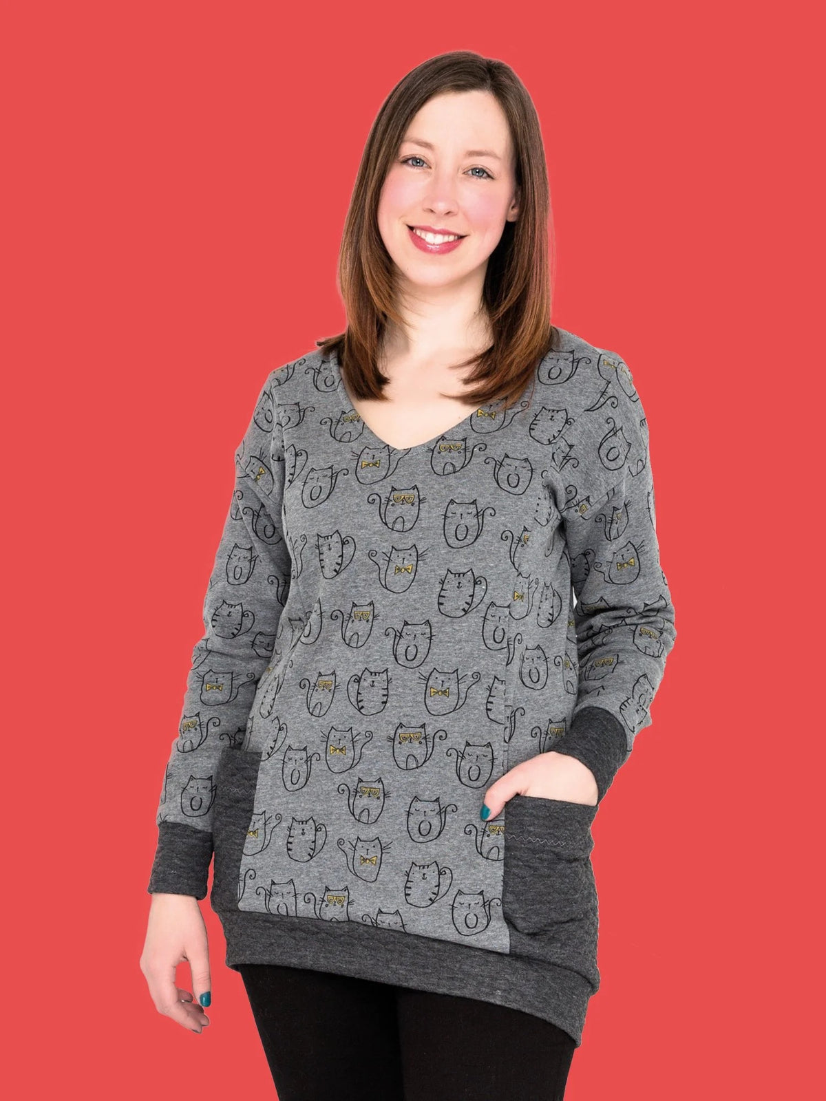 Cosy Jersey Dress and Tunic Sewing Pattern - By My Handmade Wardrobe
