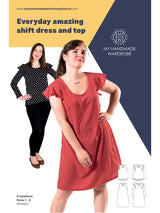 Everyday Amazing Shift Dress and Top Sewing Pattern - By My Handmade Wardrobe