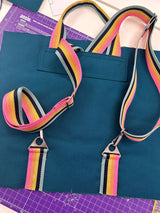 38mm Metal Triangle Connector for Bag Making Hardware for Straps & Handles - Silver