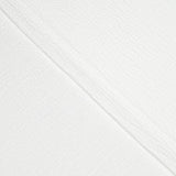 Dobby Cotton Textured Dressmaking Fabric - White