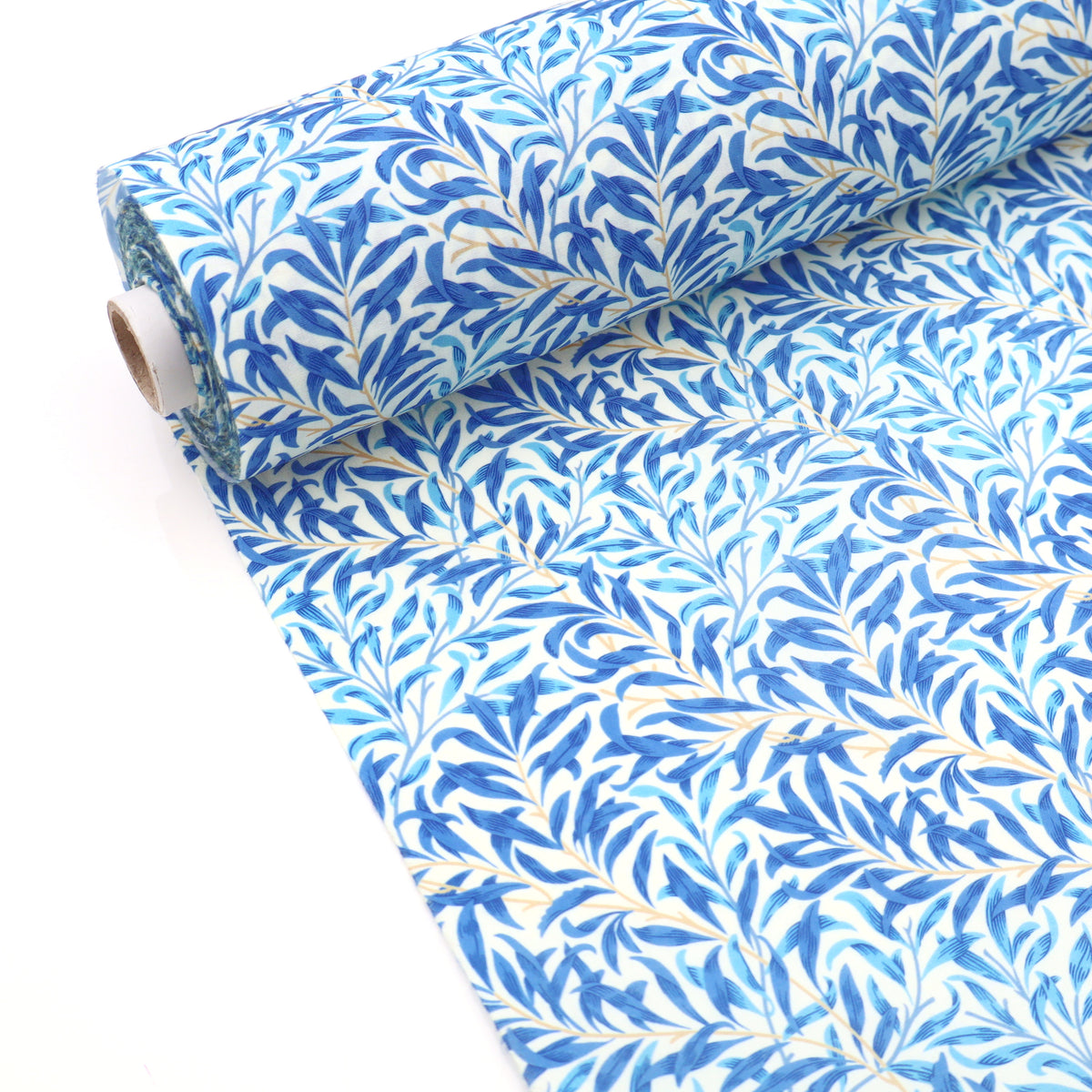 William Morris Cotton Blend for Sewing & Craft Fabric - Willow Bough Blue