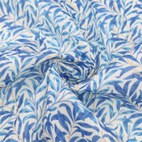 William Morris Cotton Blend for Sewing & Craft Fabric - Willow Bough Blue