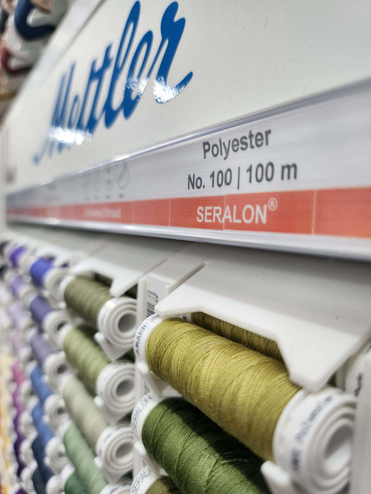 Mettler Seralon 100 Sewing Thread 100m - All Shades