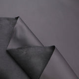 Genuine 100% Real Animal Side Cow Hide Leather for Bag Making Boots Upholstery - Black Matt Semi Grain 1/171