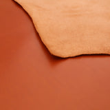 Genuine 100% Real Animal Side Cow Hide Leather for Bag Making Boots Upholstery - Brandy Brown 2/174