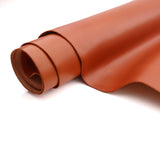 Genuine 100% Real Animal Side Cow Hide Leather for Bag Making Boots Upholstery - Brandy Brown 2/174