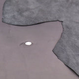 Genuine 100% Real Animal Side Cow Hide Leather for Bag Making Boots Upholstery - Black Matt 3/227