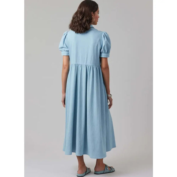 One Day Workshop Autumn Dress M8553 Sewing Level 2