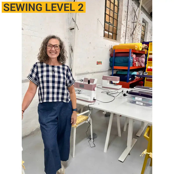 Beginner Make a Fabric Storage Basket Sewing Level 1