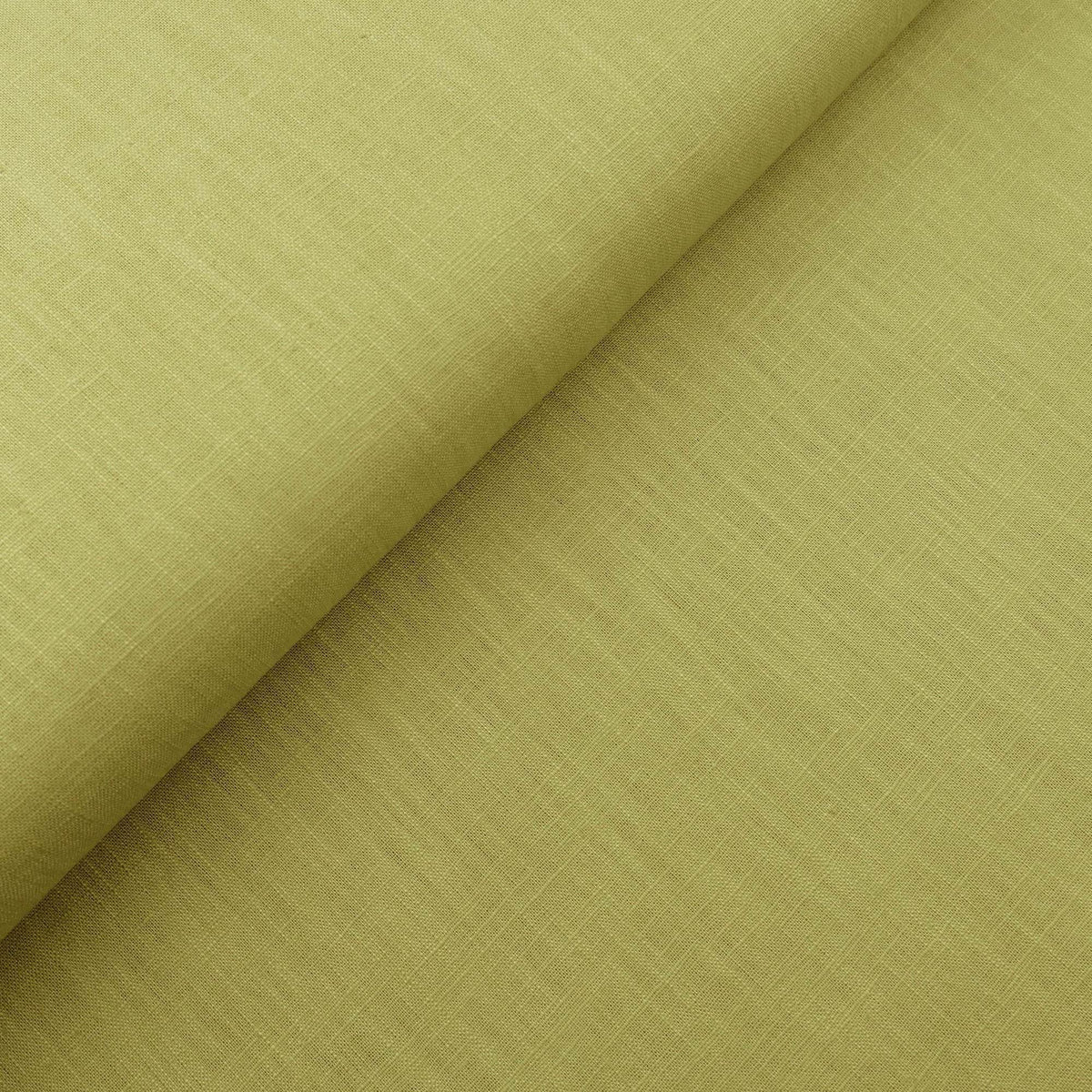 soft washed pure flax linen 8oz dressmaking fabric Pear
