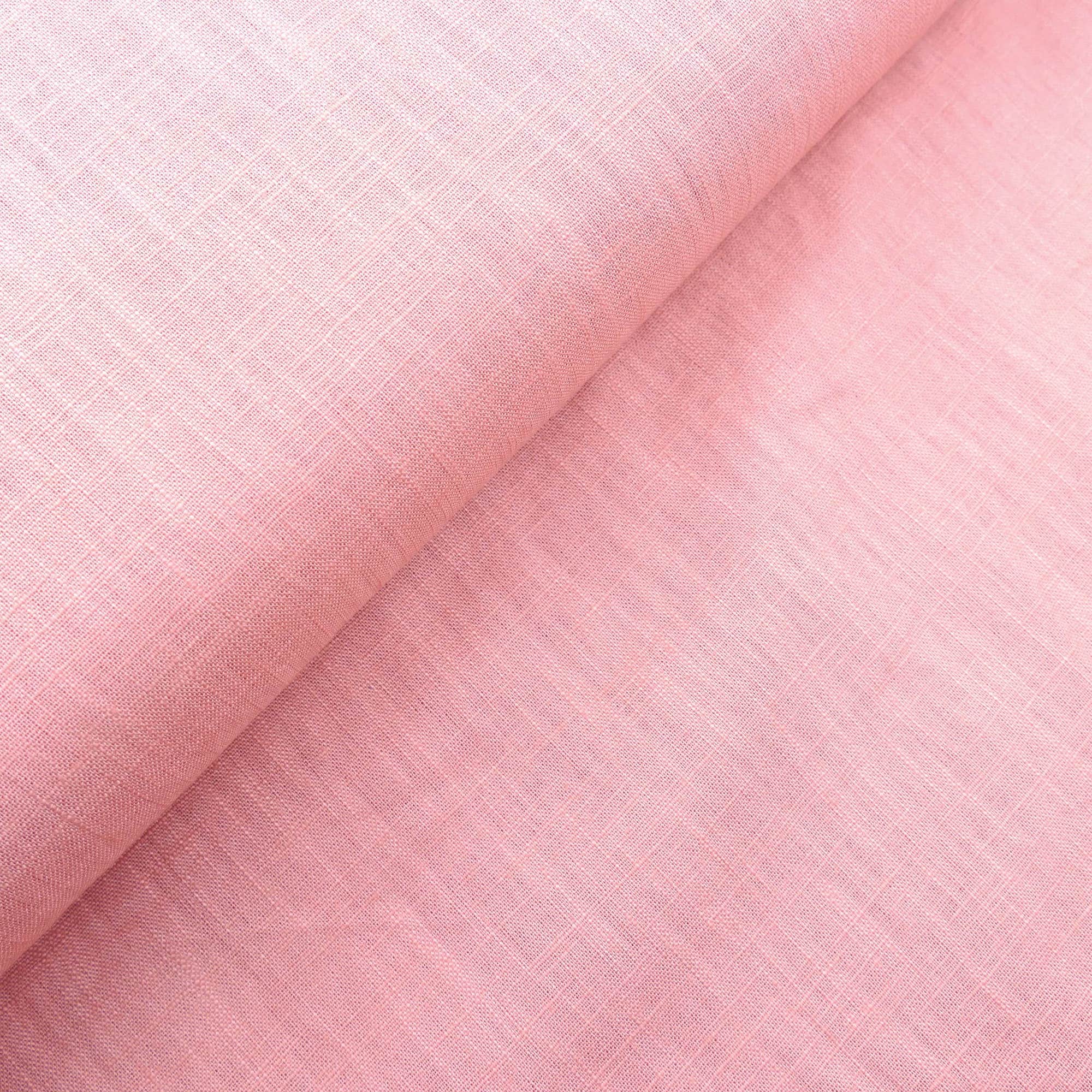 8 oz Washed Natural Linen - Rose – Lullabee Fabrics