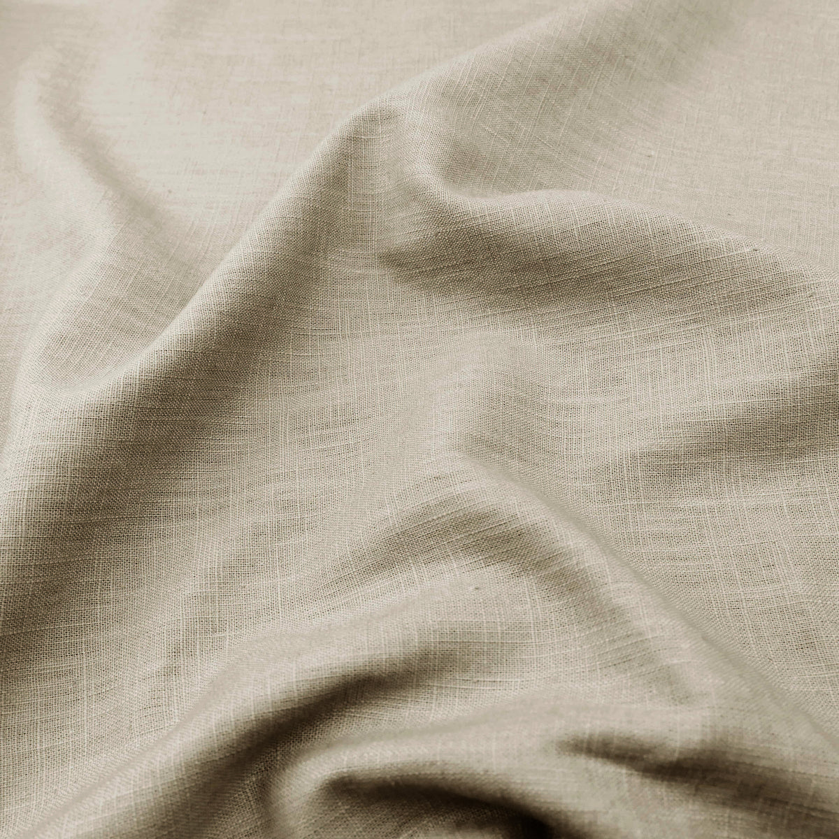 durable natural 8 oz washed linen fabric Stone