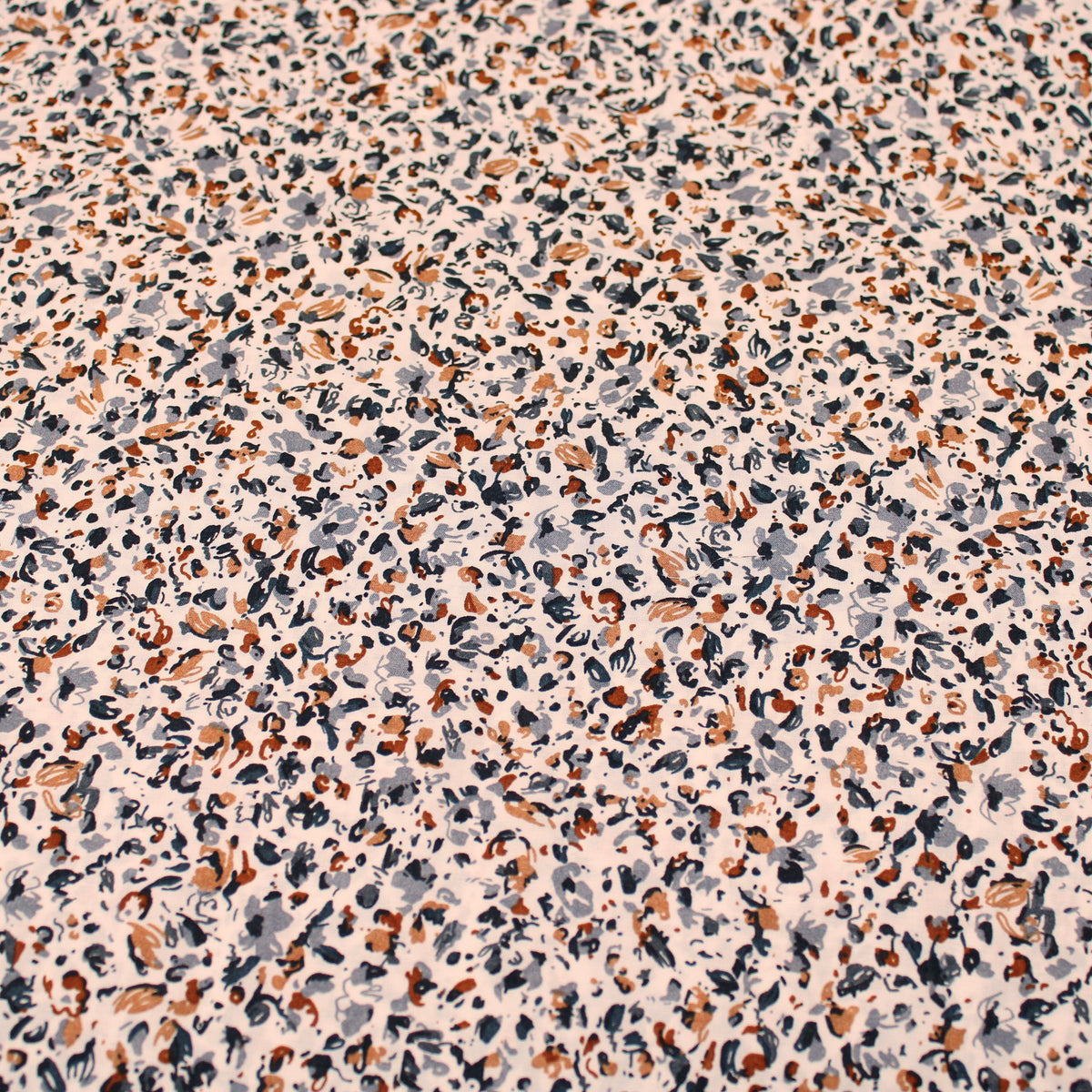 Abstract Speckled Spots Viscose - Natural