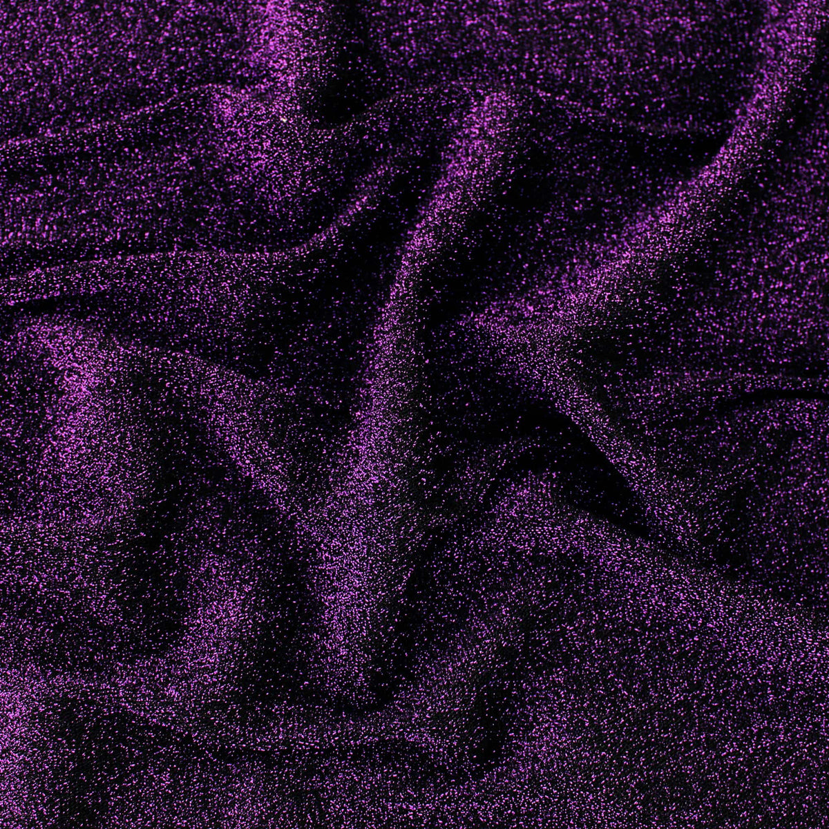 sparkling glitter stretch lurex jersey dressmaking women fabric Purple
