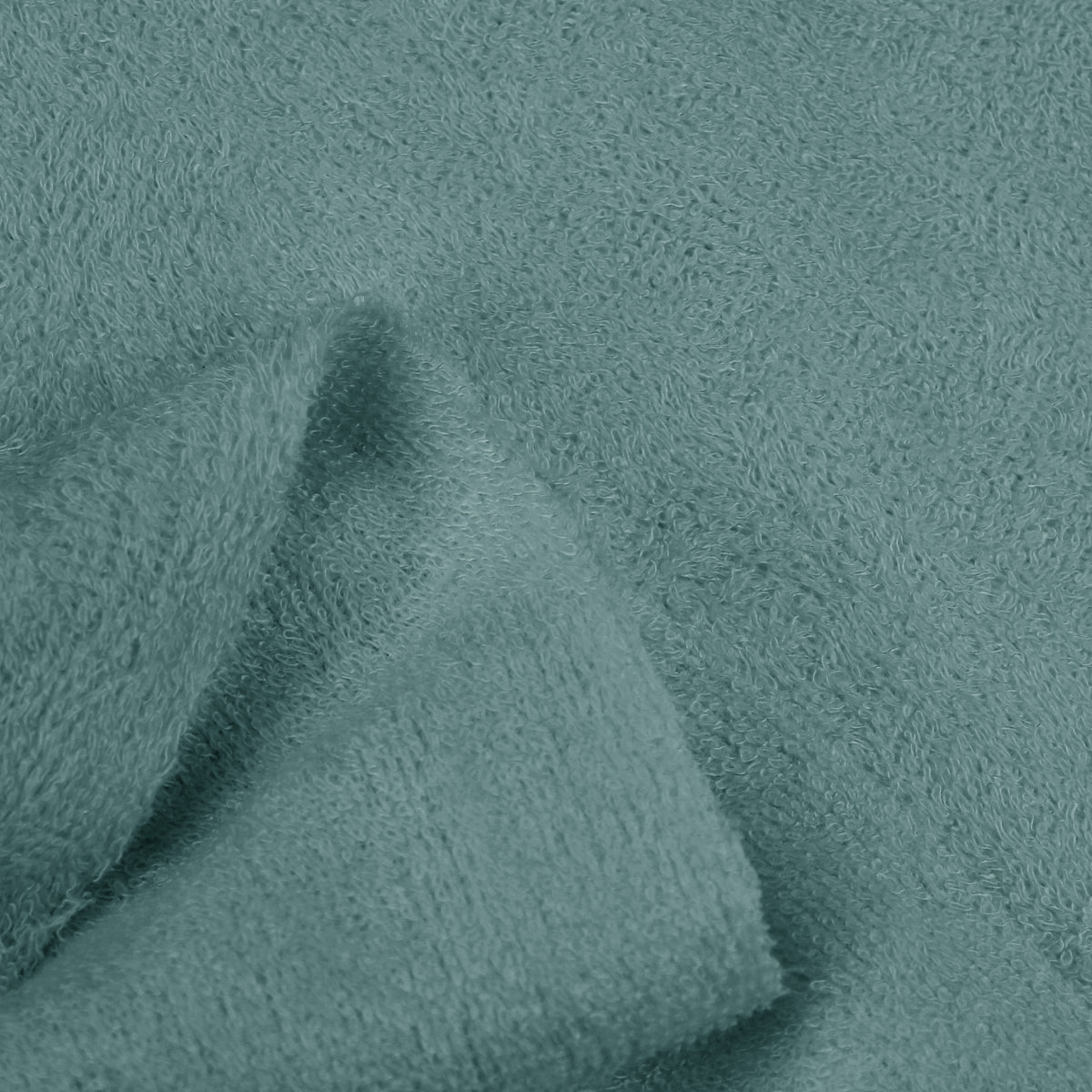 Bamboo Terry Towelling  - Dusty Mint