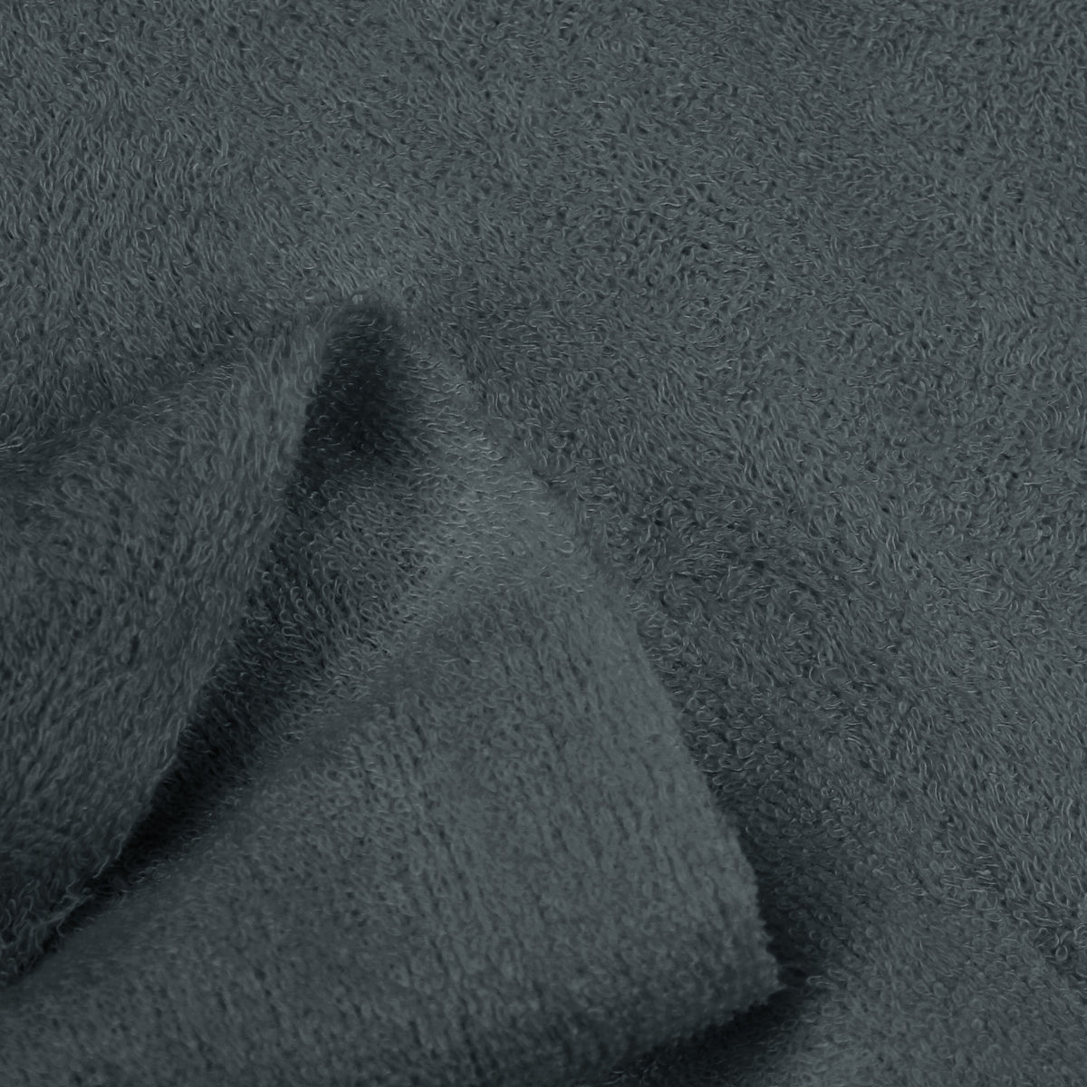 Bamboo Terry Towelling  - Grey
