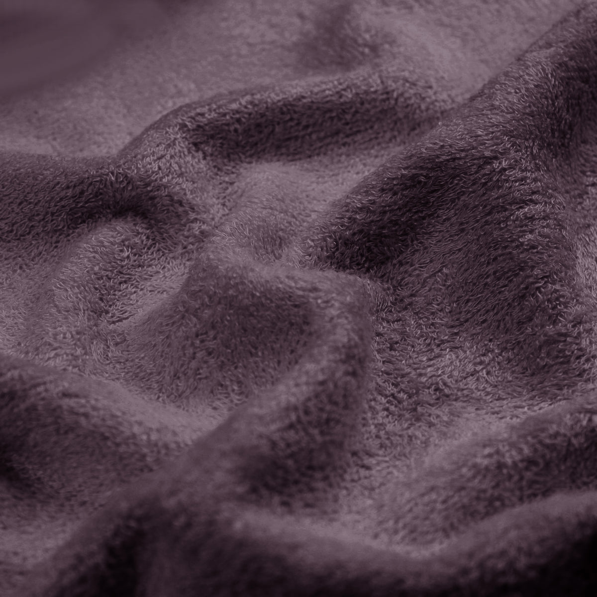 Bamboo Terry Towelling - Mauve