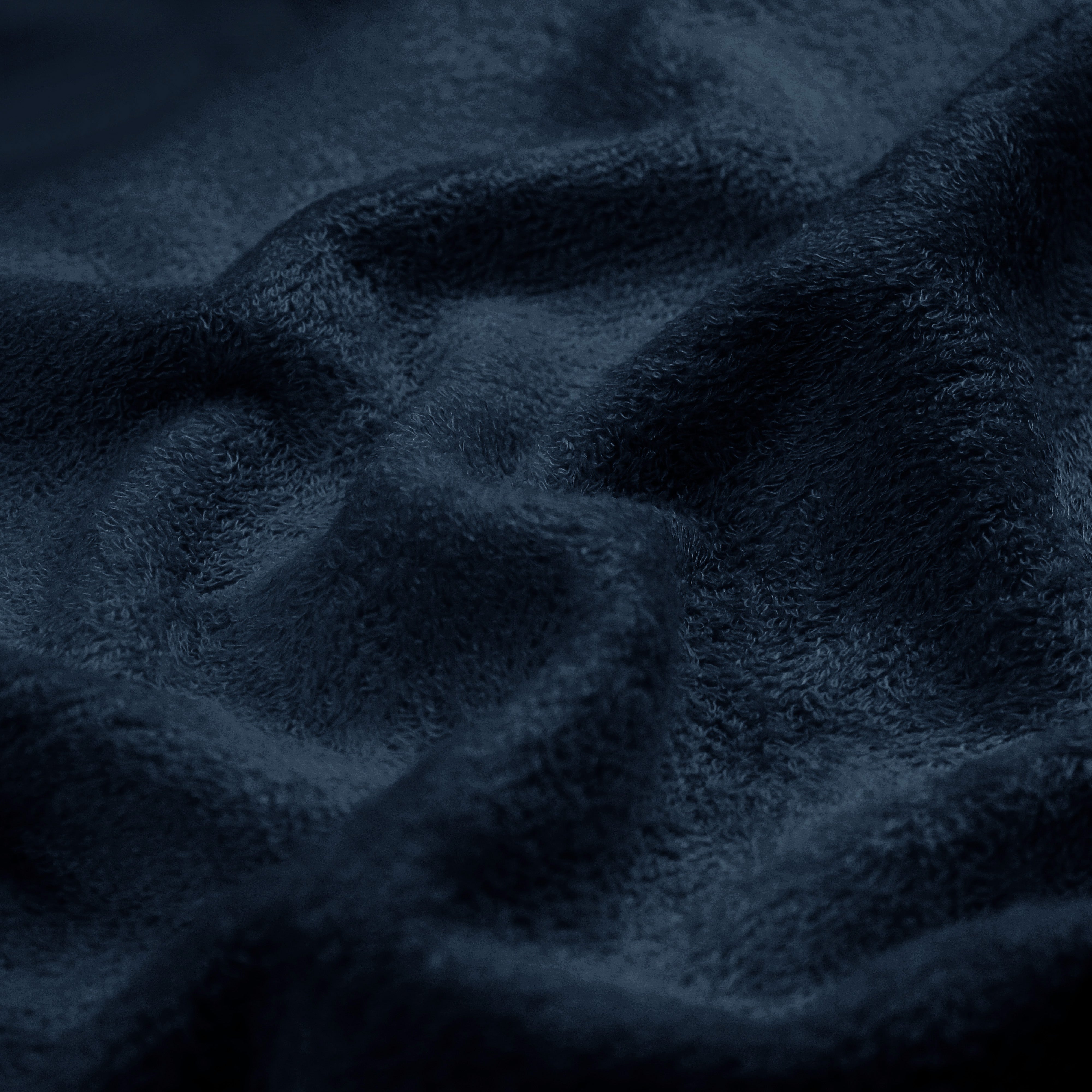 Bamboo Terry Towelling - Navy | fabric – Lullabee Fabrics
