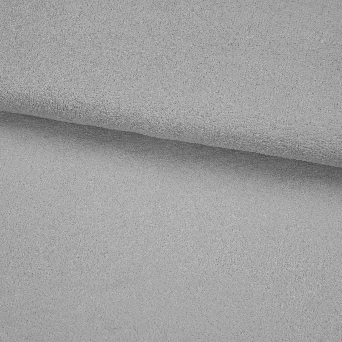 Bamboo Terry Towelling  - Silver