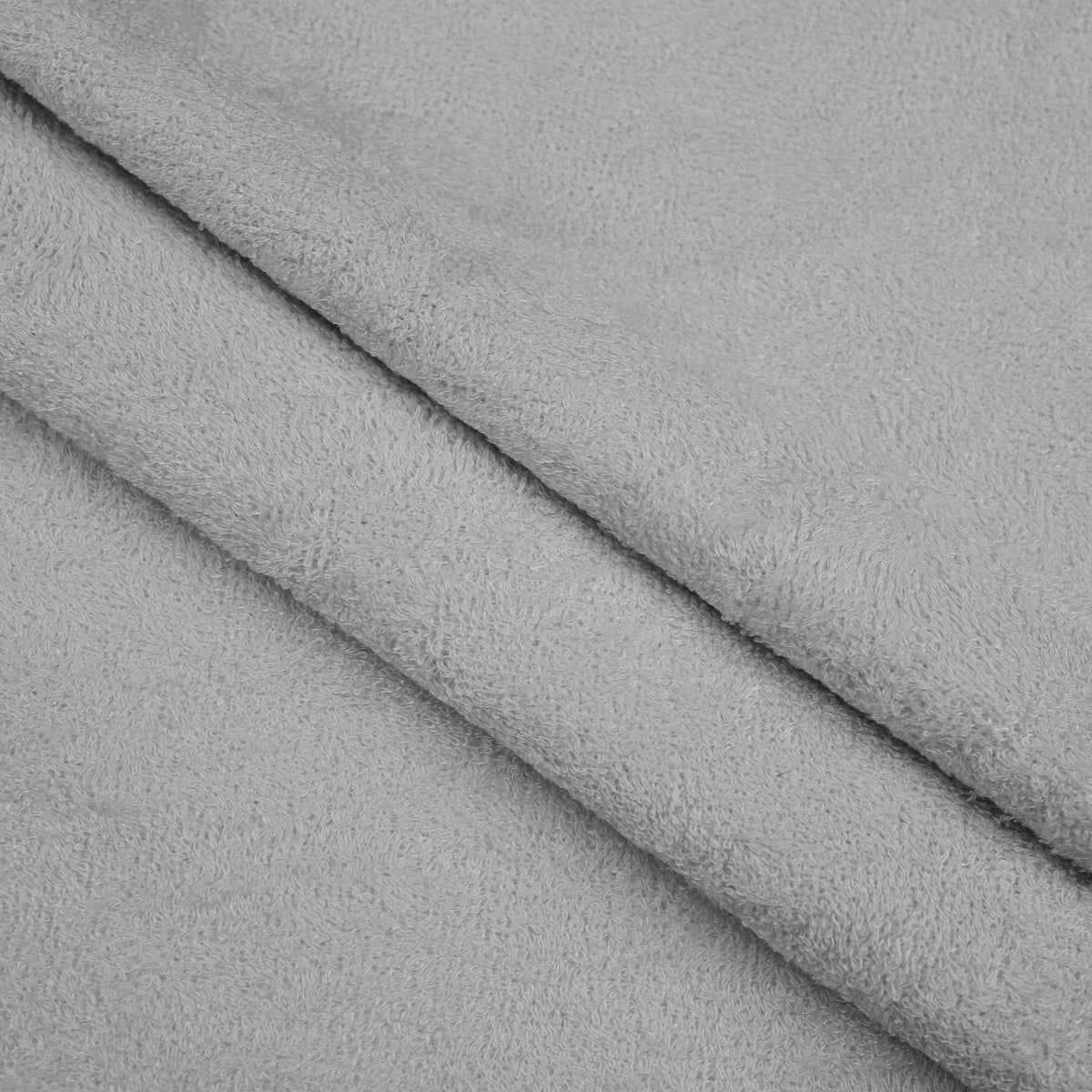 Bamboo Terry Towelling  - Silver