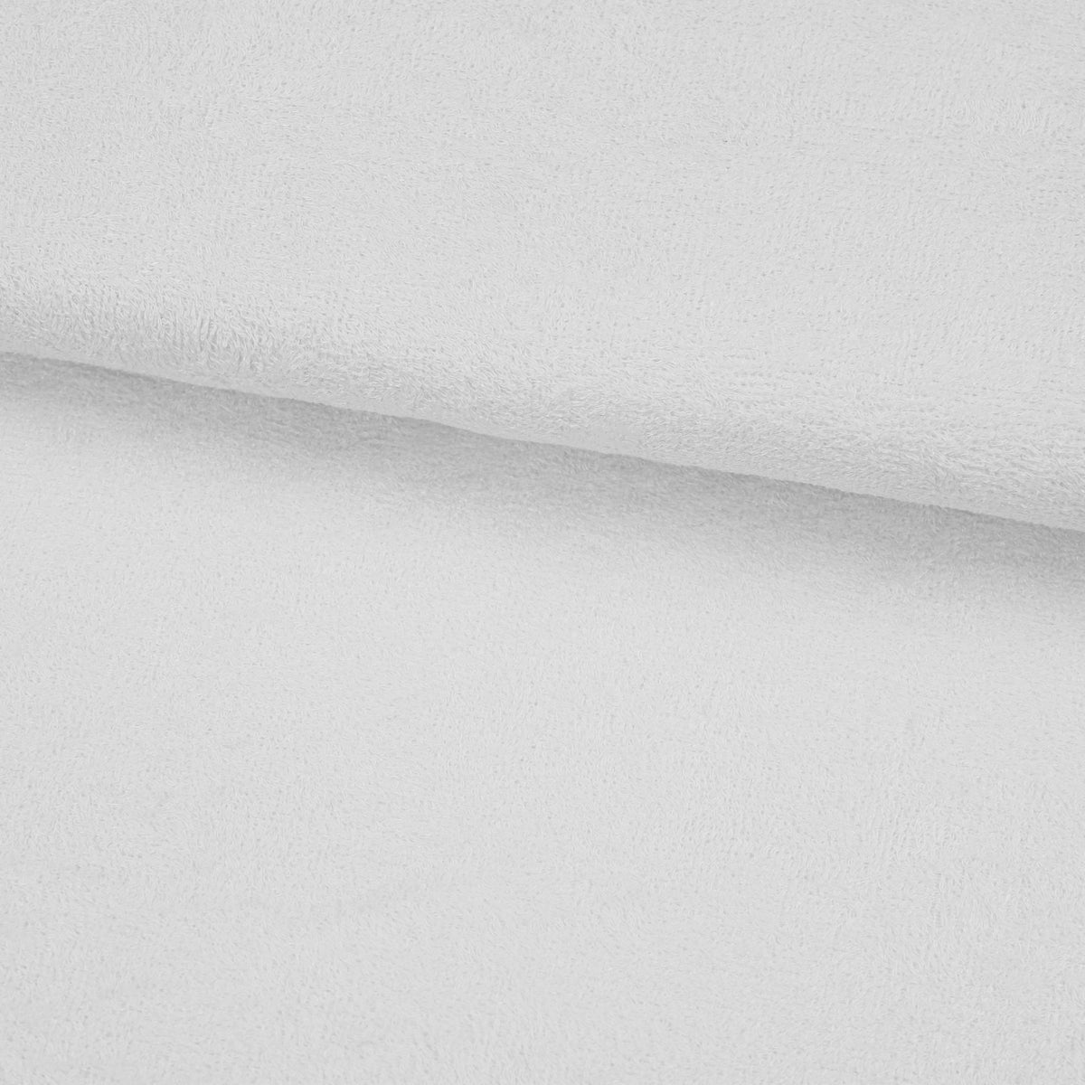 Bamboo Terry Towelling  - White