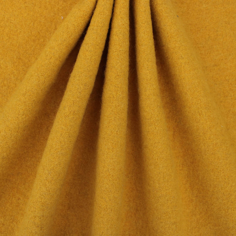 soft boiled pure wool in ochre