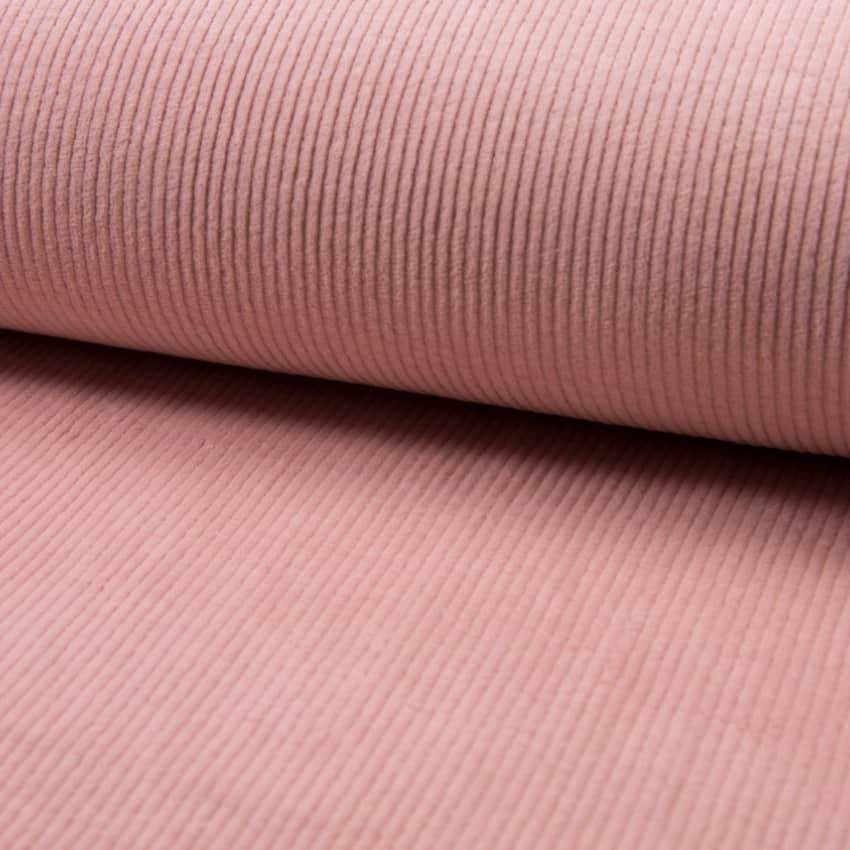 100% cotton soft corduroy kids sewing fabric Baby Pink