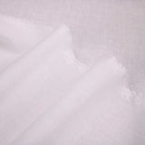 lightweight adhesive iron-on interfacing fabric support cotton  White