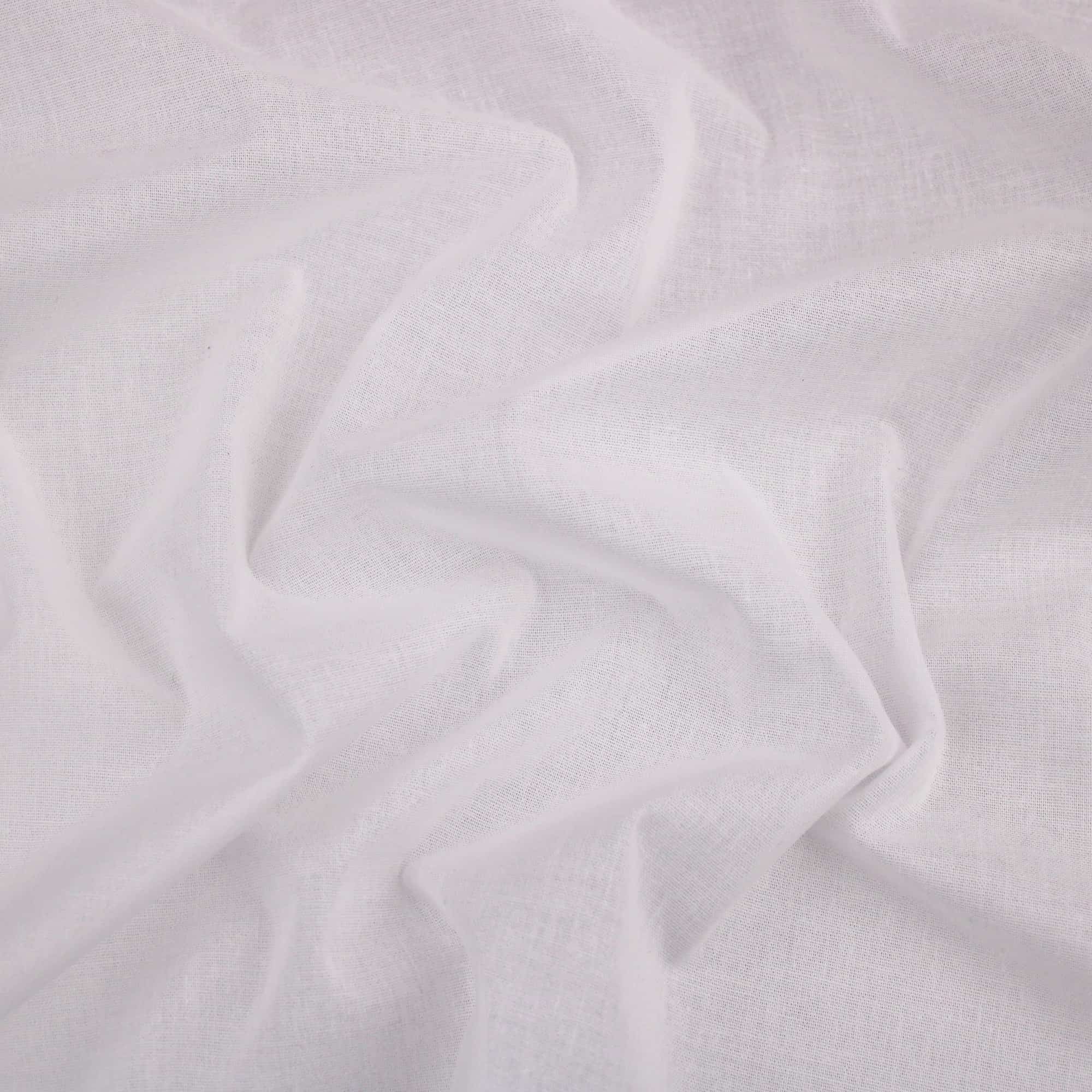 Order White Cotton Fusible Interlining Fabric - Lullabee Fabrics