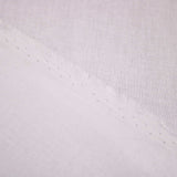 lightweight adhesive iron-on interfacing fabric support cotton  White