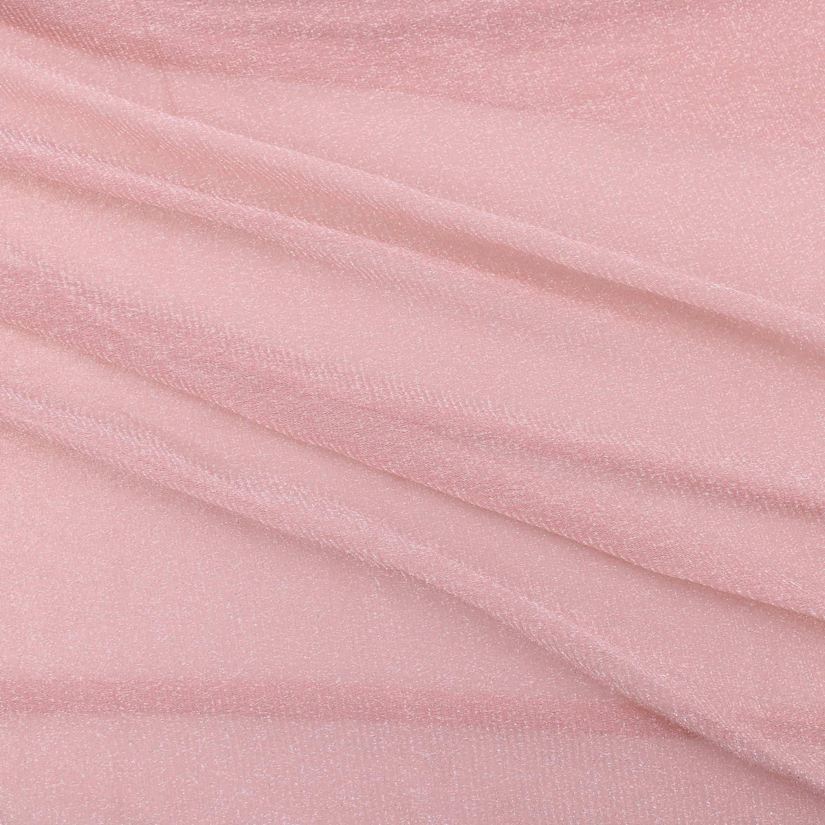 stretch lightweight see through shimmer lurex nylon mesh fabric Blush