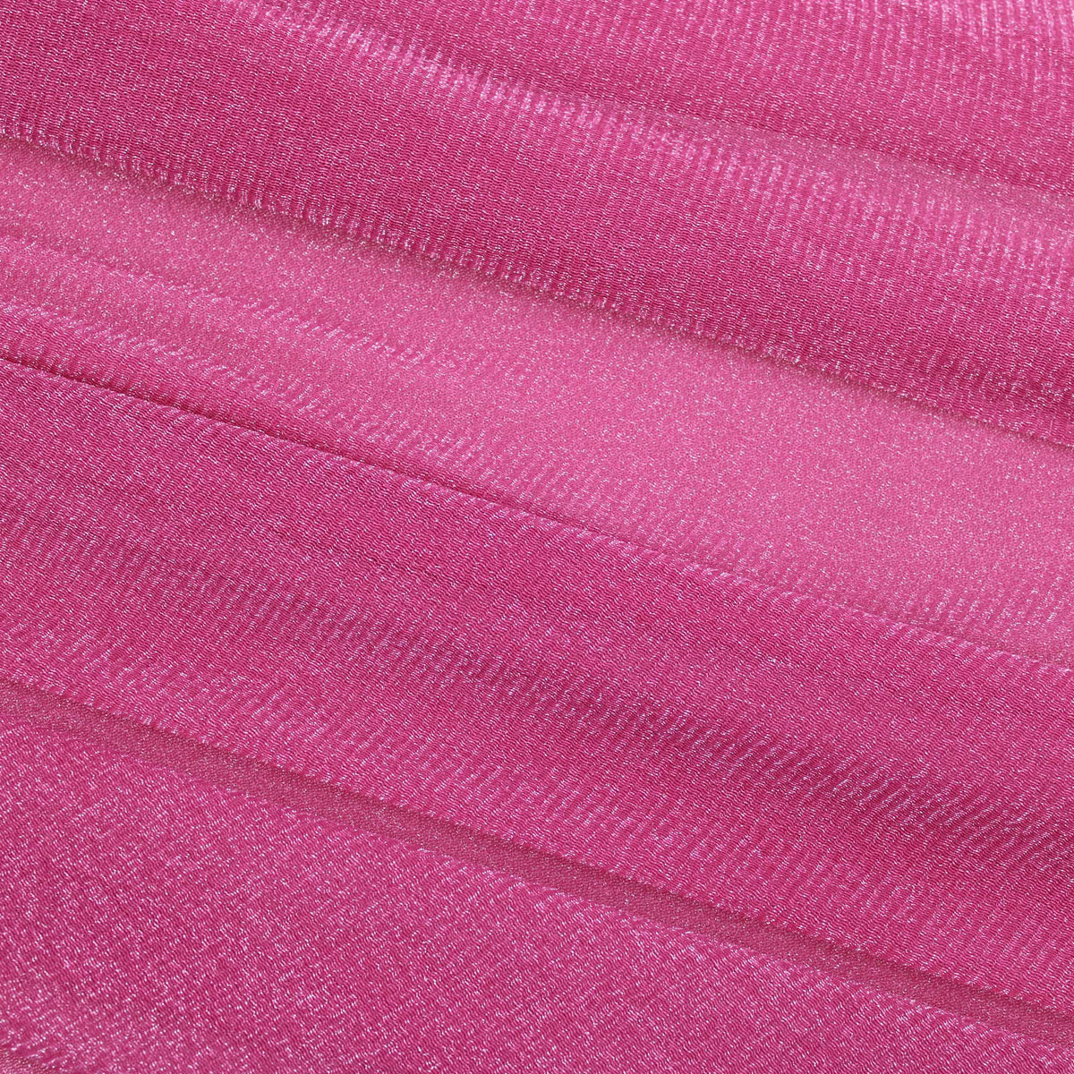stretch lightweight see through shimmer lurex nylon mesh fabric Pink