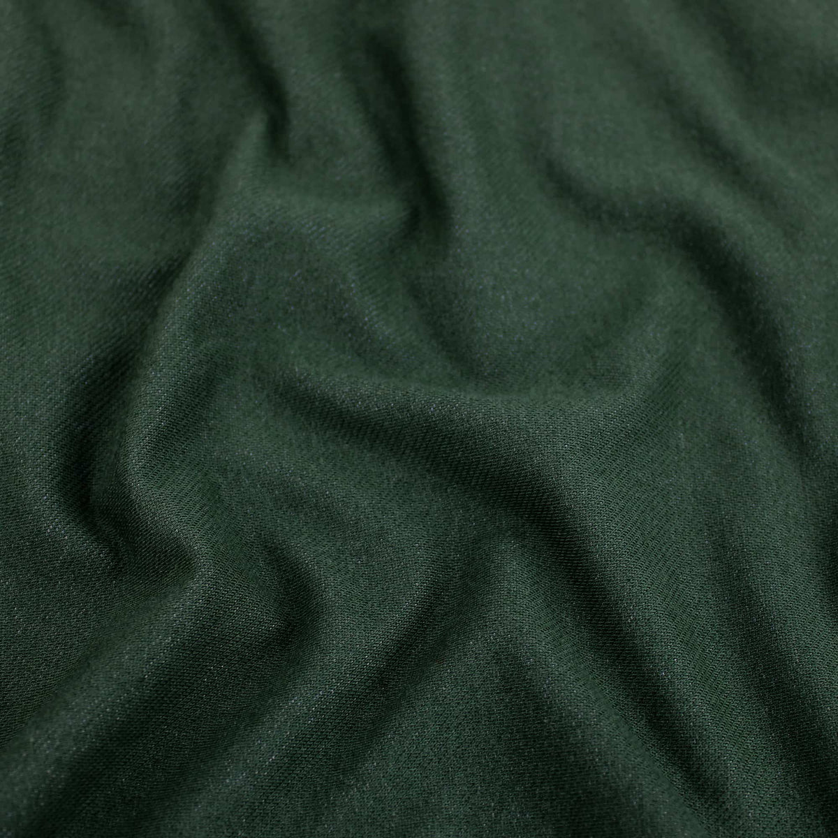 Soft stretch cotton knit dressmaking women men children craft fabric Green